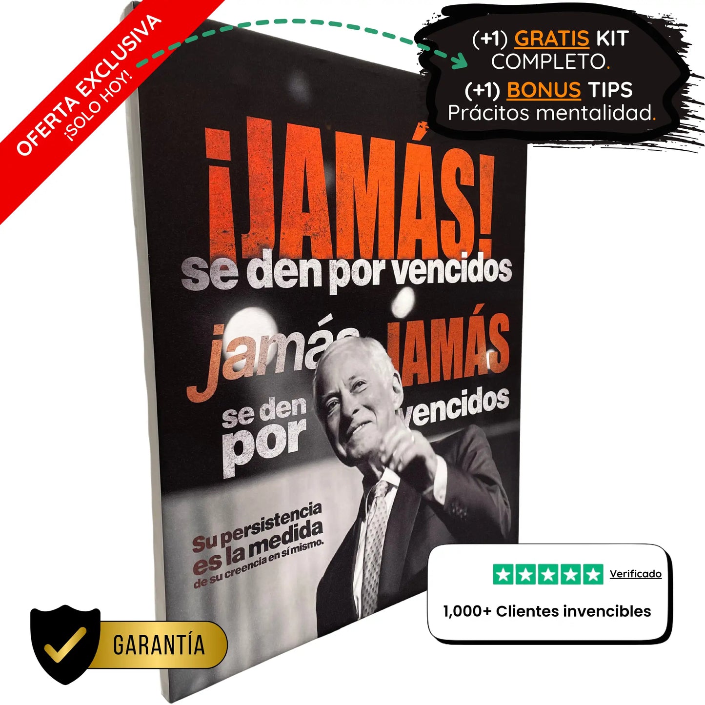Aqora™ Cuadro: “Jamás se den por vencidos”